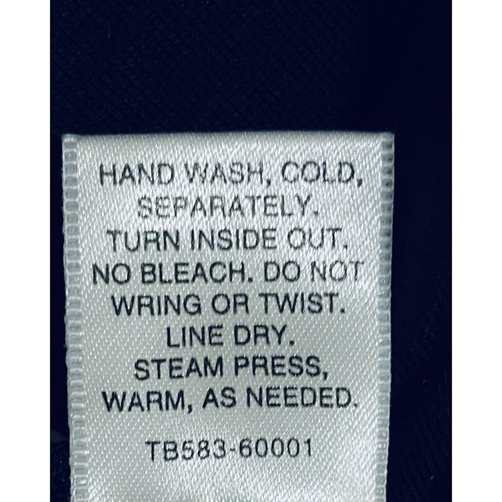 Pendleton Womens XL Sleeveless Drape Front Top Modal Black Stretch Classic - Picture 6 of 7